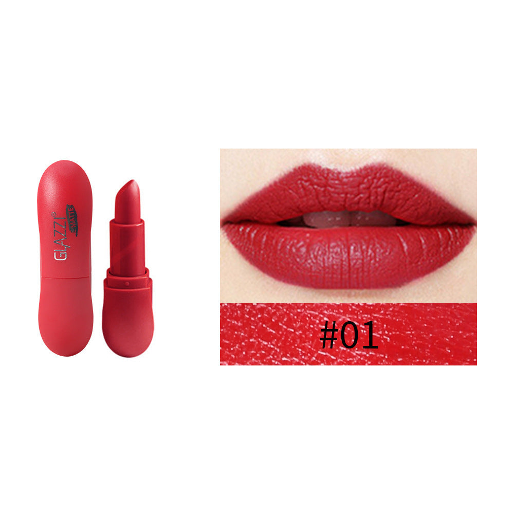 12-Color Matte Lipstick Palette for Long-Lasting Waterproof Makeup