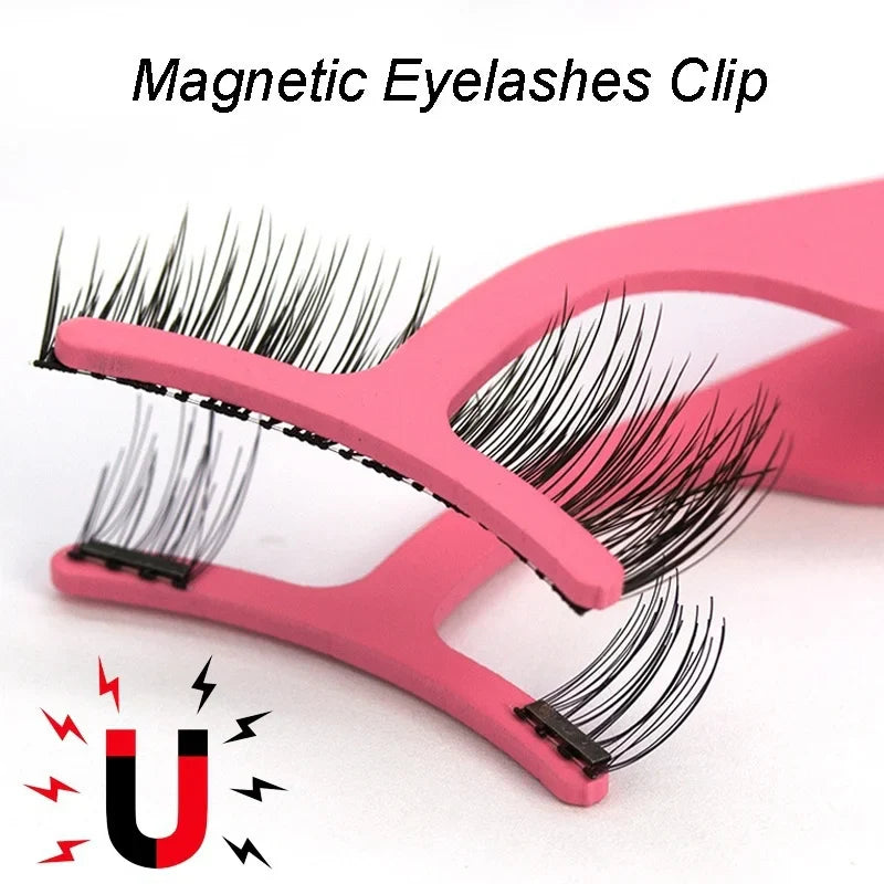 False Eyelash Applicator Tweezers for Precise Makeup Eyelash Extension