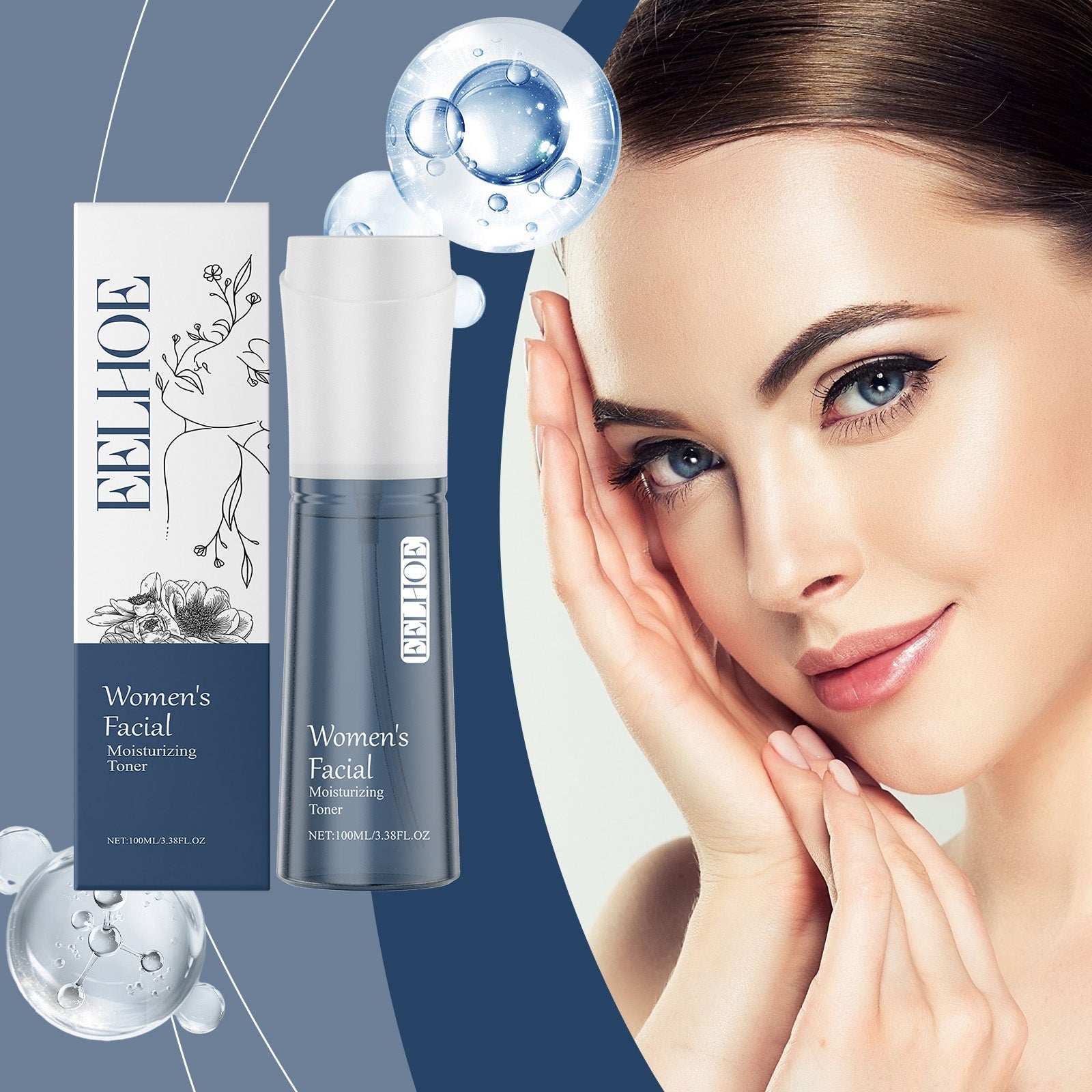 Rejuvenating Facial Toner for Hydrating Skin and Fine Lines