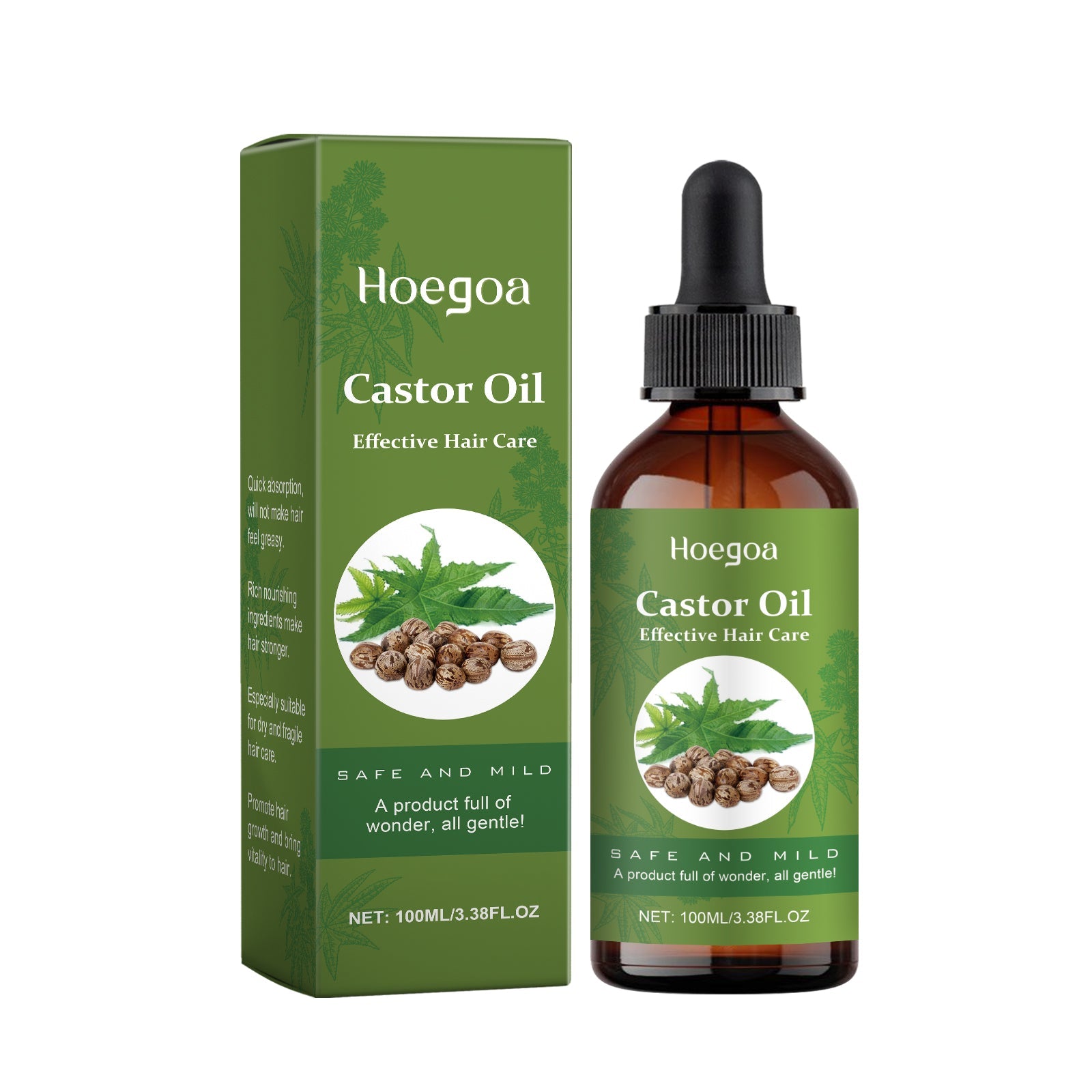 Castor Oil Hair Conditioner for Nourishing Shine Repair Care