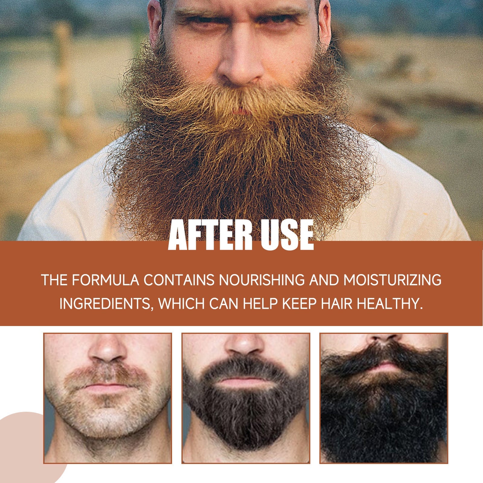 Men’s Facial Hair Conditioner for Nourishing Beard Care