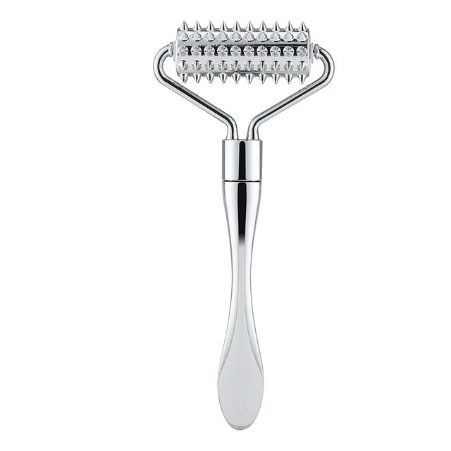 Stainless Steel Facial Roller Massage Tool for Skin Care