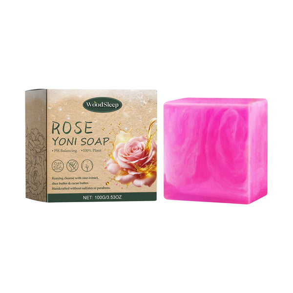 Rose Scented Soap for Gentle Body Cleansing Skin Care