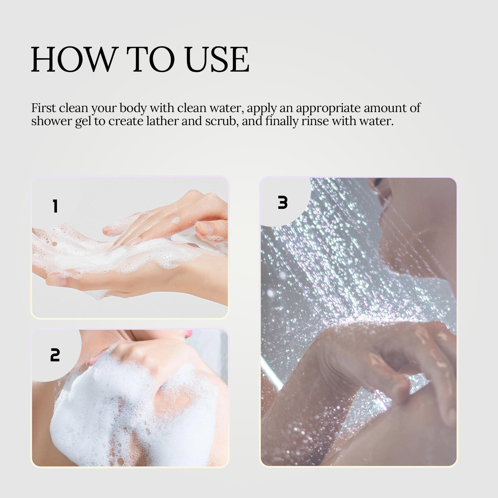 Niacinamide Body Wash for Brightening Hydrating Skin Care
