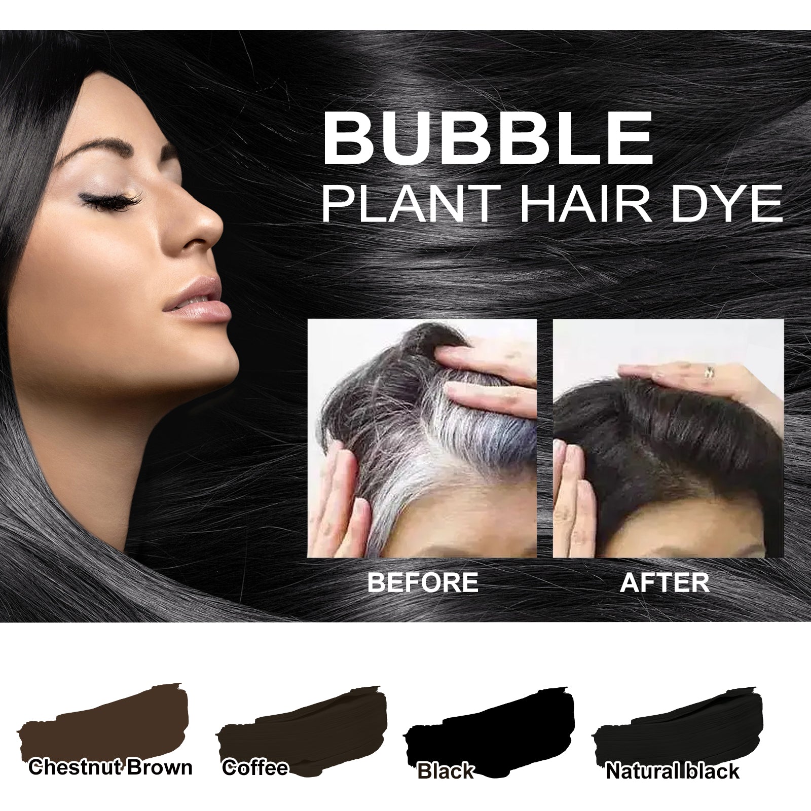 Bubble Hair Conditioner for Gentle Plant-Based Hair Care