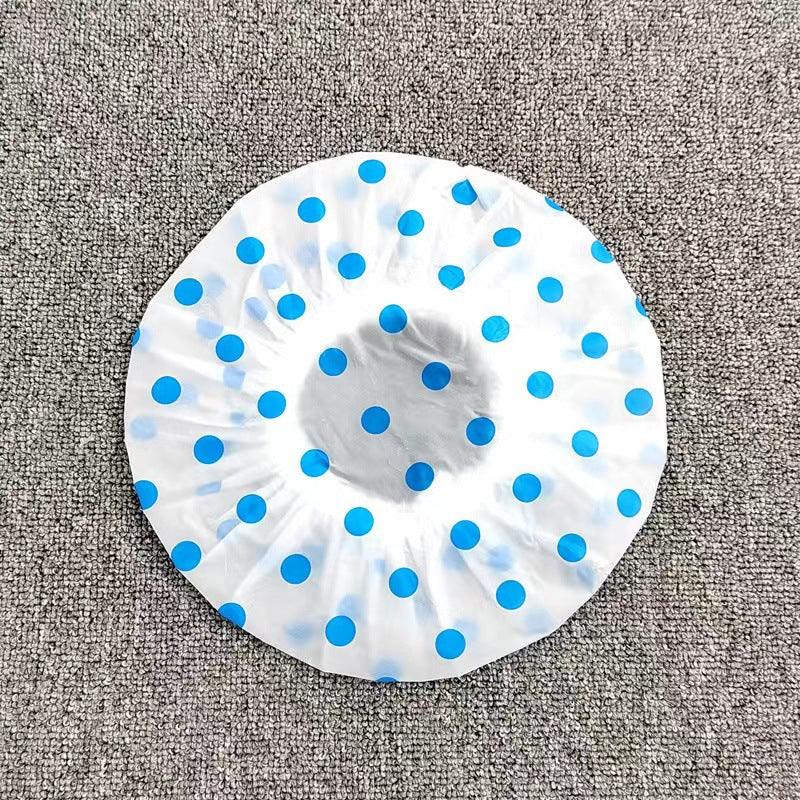 Thick Waterproof Shower Cap for Bath and Hair Protection