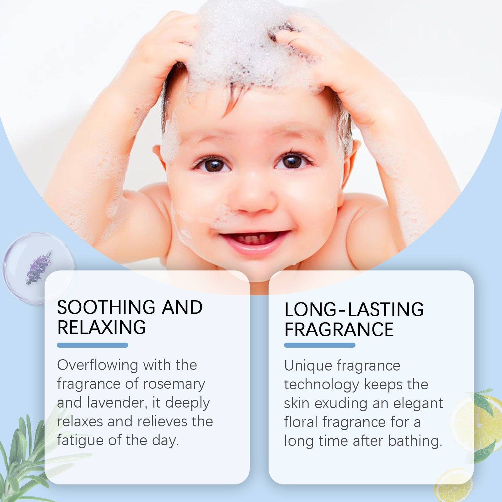 Fragrant Bubble Shower Ball for Gentle Skin Cleansing Care