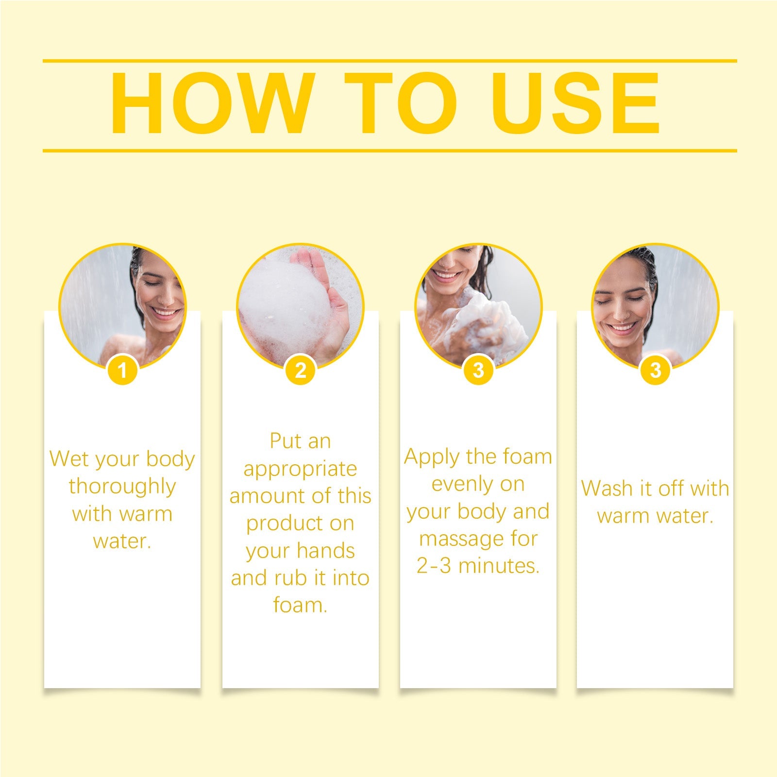 Soothing Shower Gel for Hydrating Skin Repair Care