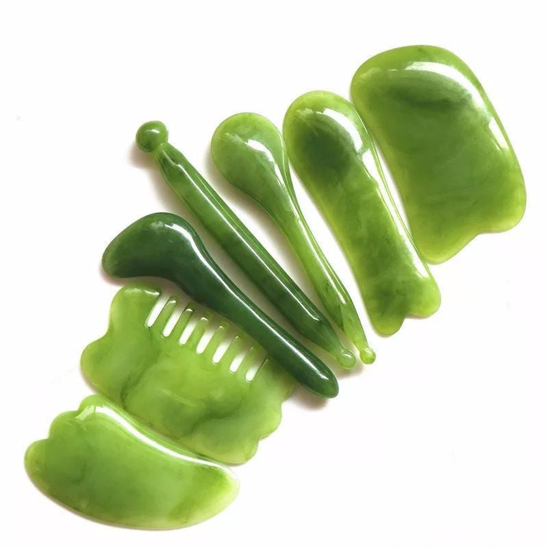 Natural Resin Gua Sha Massage Tool for Facial SPA Care