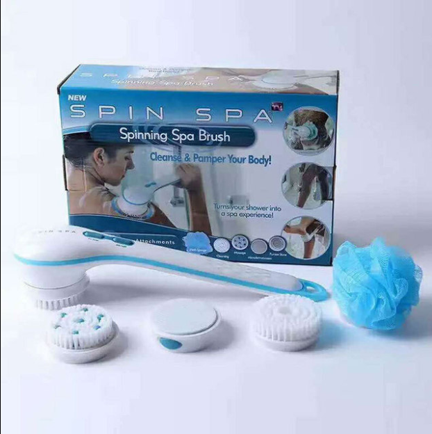 Electric Bath Brush for Deep Exfoliating Body Skin Care