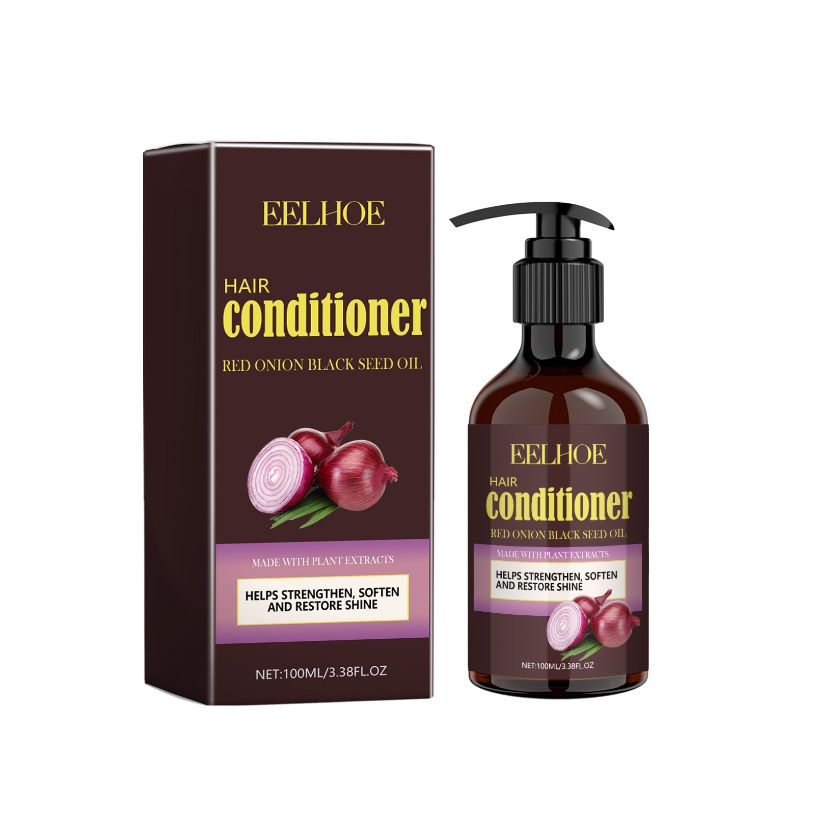 Red Onion Black Seed Oil Hair Conditioner for Shine Care