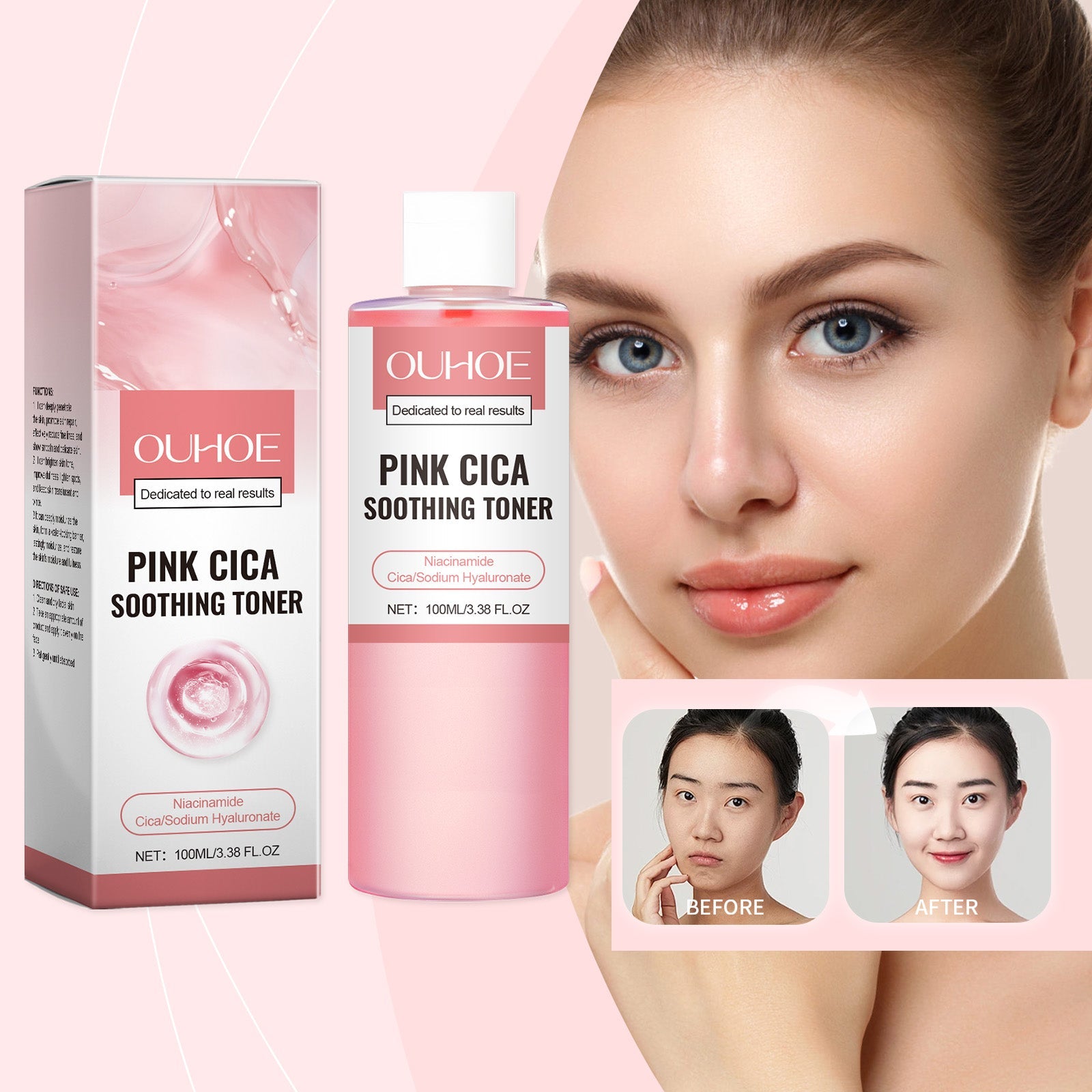 Hydrating Repair Toner for Firming Refreshing Daily Skin Care