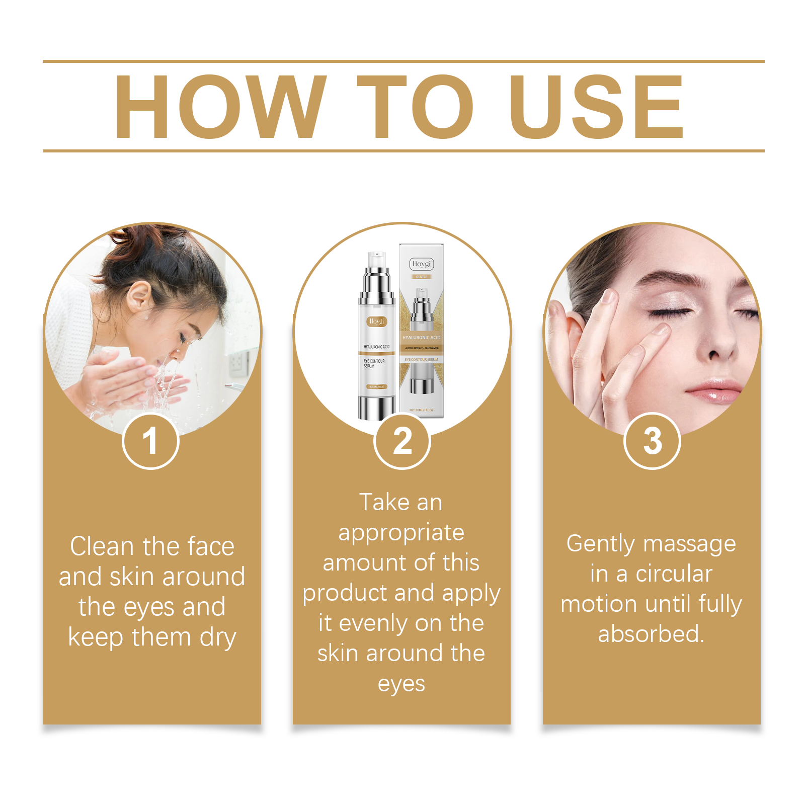 Hydrating Eye Serum for Gentle Moisturizing Daily Eye Care