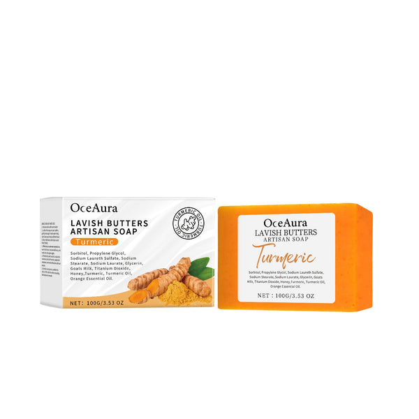 Turmeric Soap for Skin Moisturize and Body Care Cleanser
