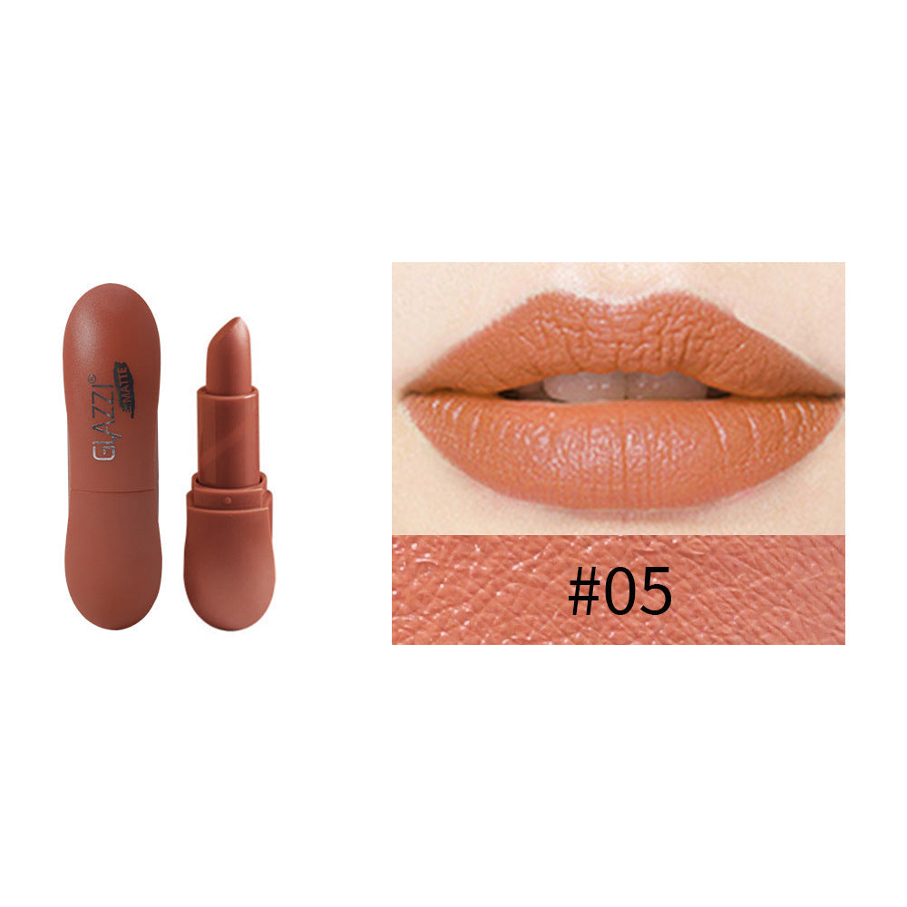 12-Color Matte Lipstick Palette for Long-Lasting Waterproof Makeup
