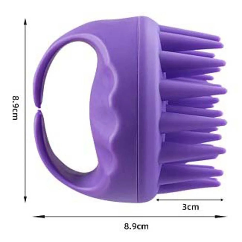 Portable Scalp Massage Shampoo Brush for Hair Care Routine
