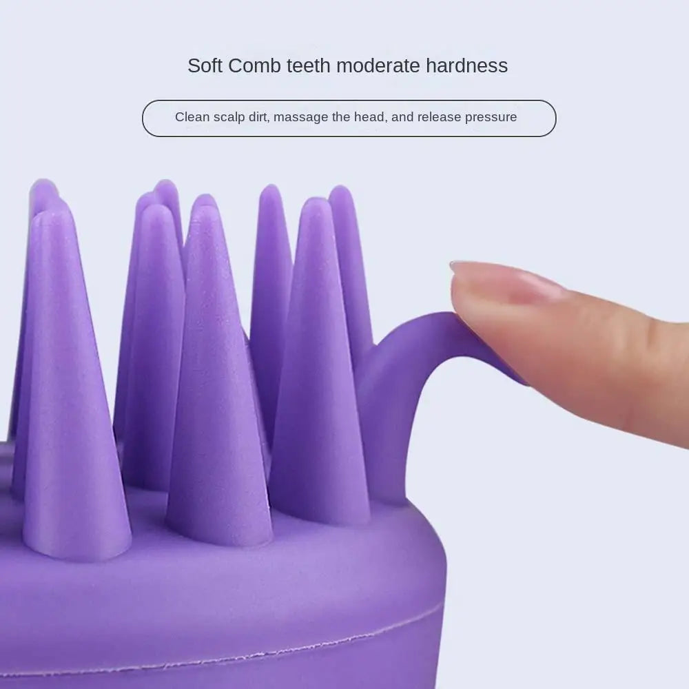 Portable Scalp Massage Shampoo Brush for Hair Care Routine