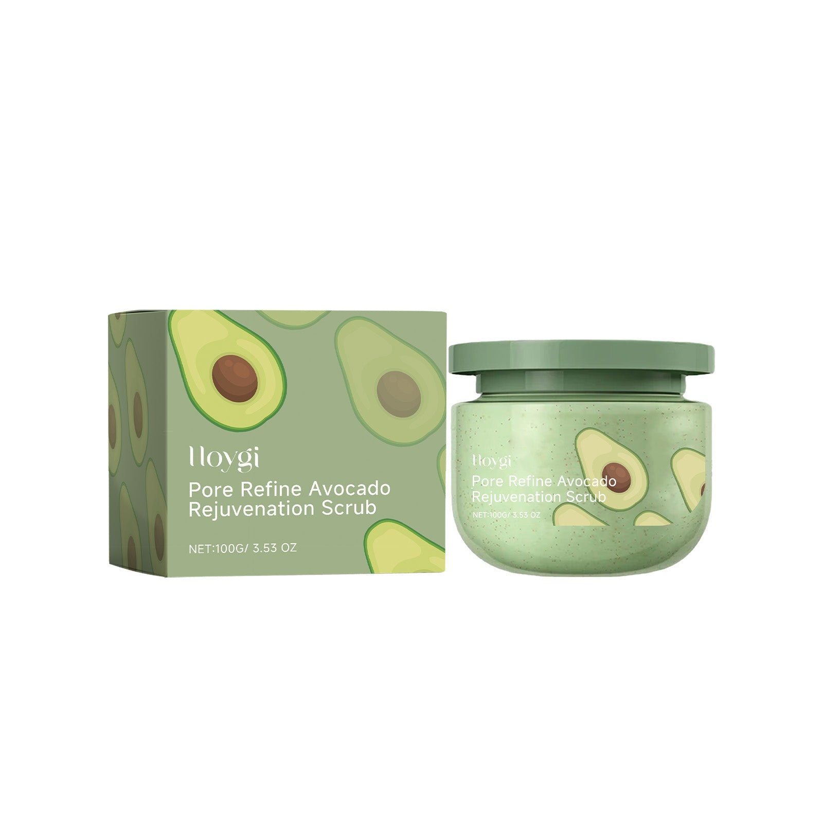 Avocado Body Scrub for Exfoliating Smooth Skin Care