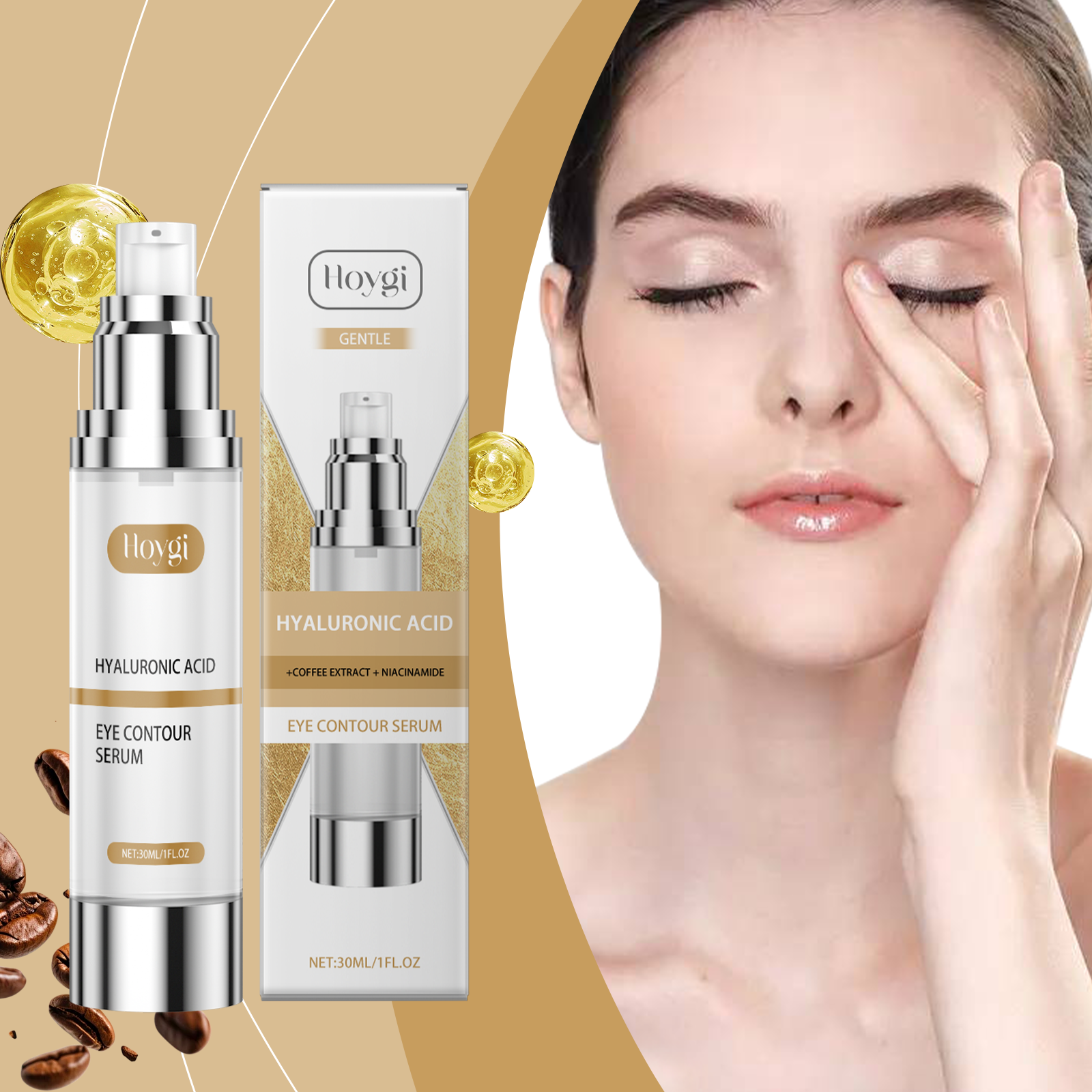 Hydrating Eye Serum for Gentle Moisturizing Daily Eye Care