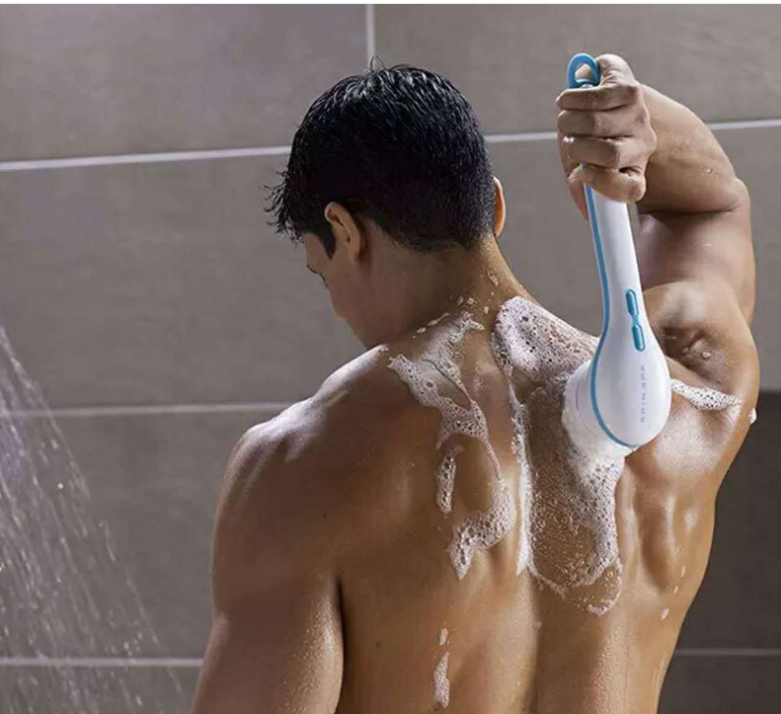 Electric Bath Brush for Deep Exfoliating Body Skin Care