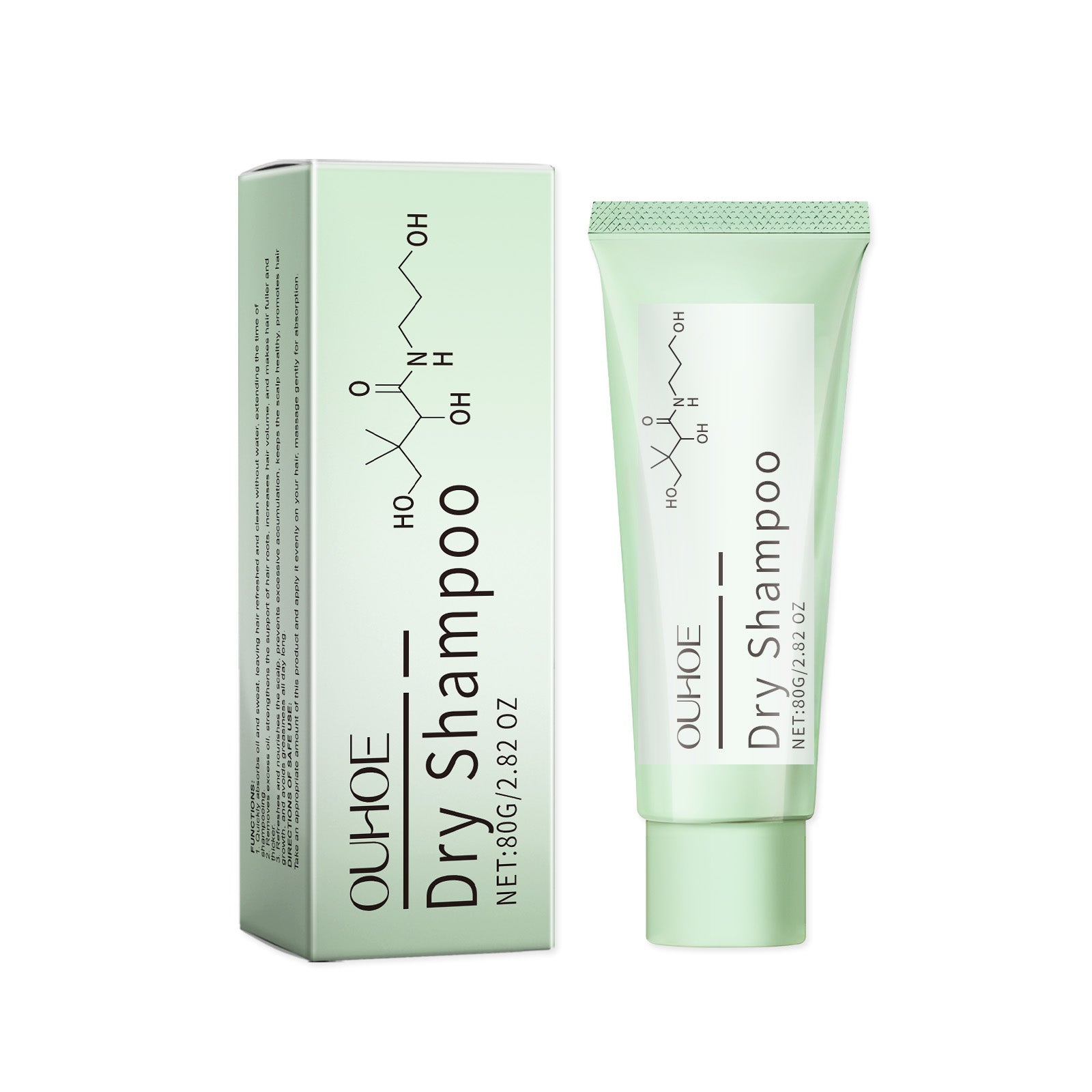 Leave-In Dry Shampoo for Refreshing Hair and Styling Care