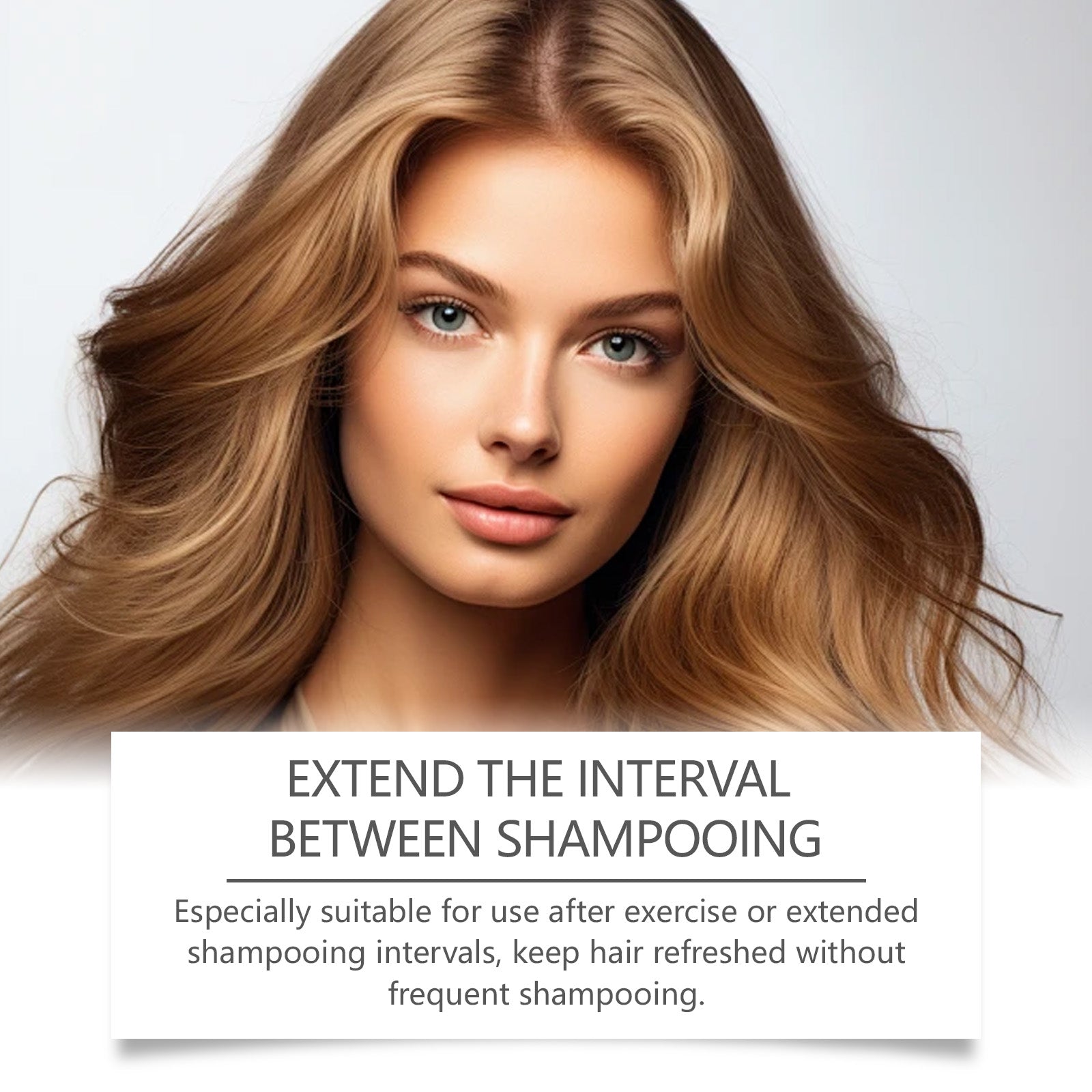 Leave-In Dry Shampoo for Refreshing Hair and Styling Care