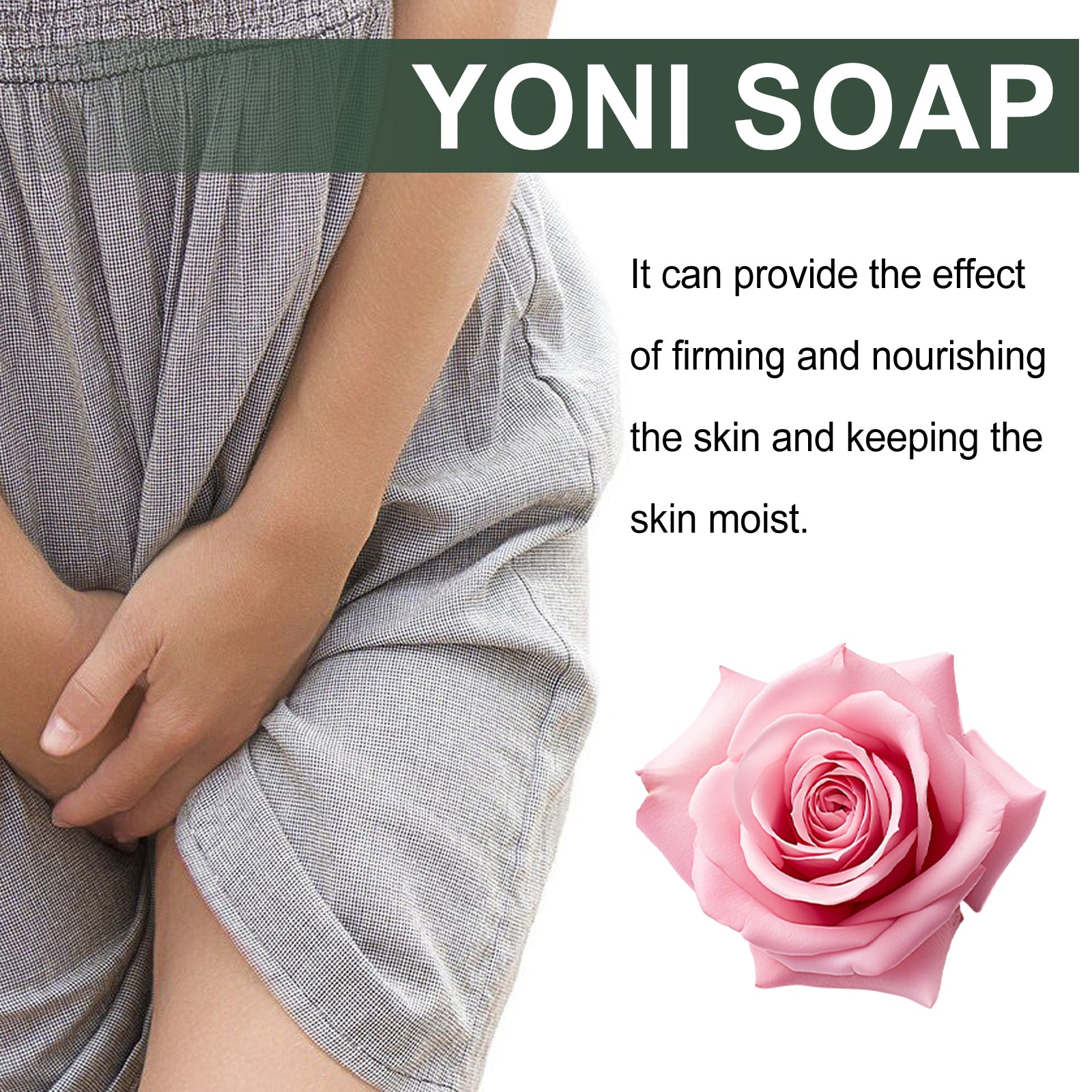 Rose Scented Soap for Gentle Body Cleansing Skin Care