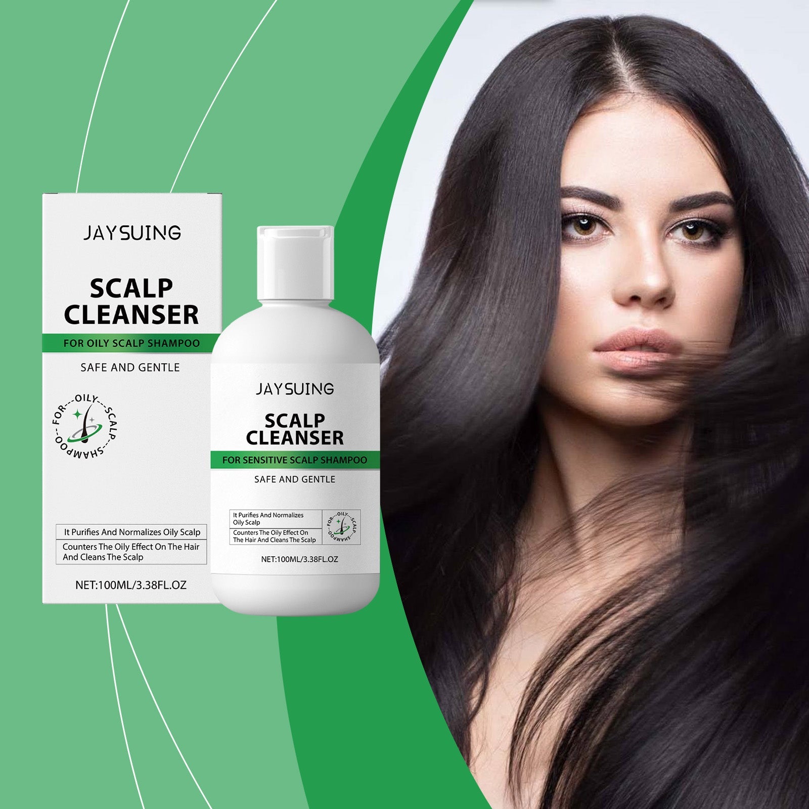 Oil Control Shampoo for Oily Scalp Hair Care Balance
