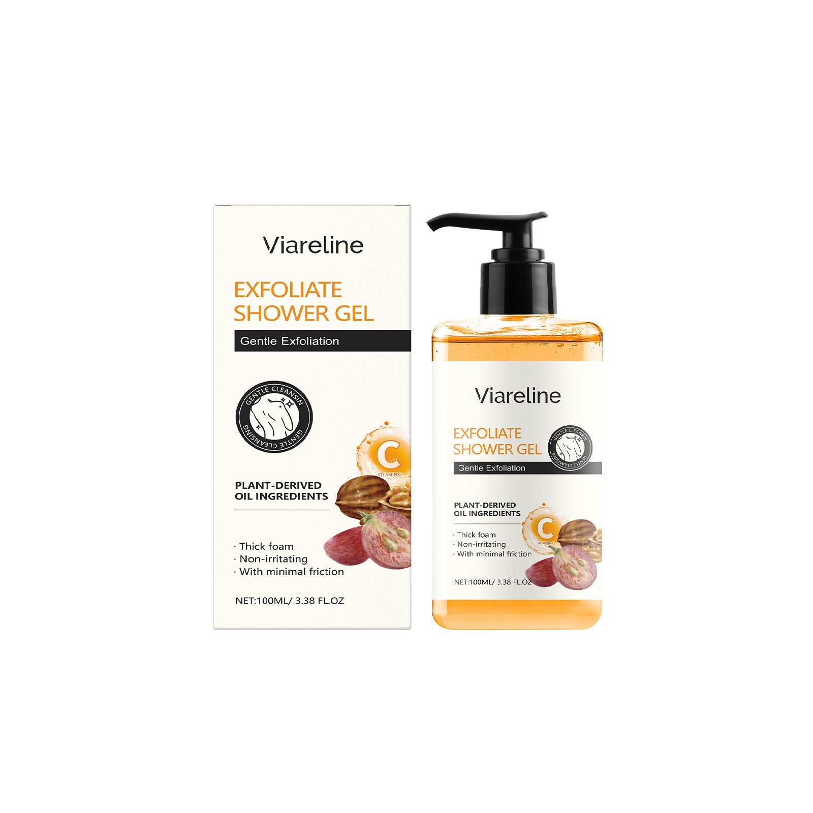 Exfoliating Body Cleanser for Smooth Hydrated Skin Care