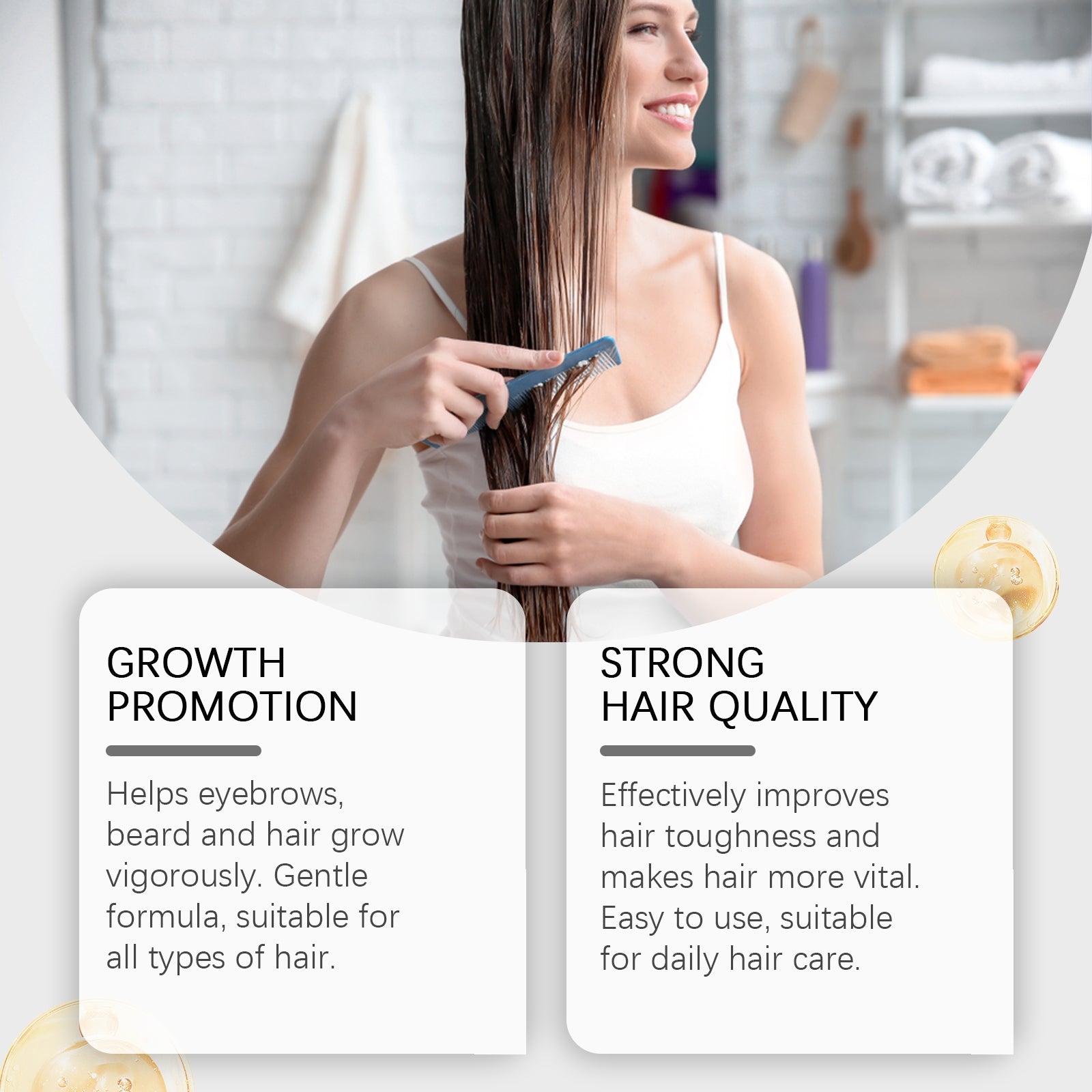 Castor Oil Hair Conditioner for Nourishing Shine Repair Care