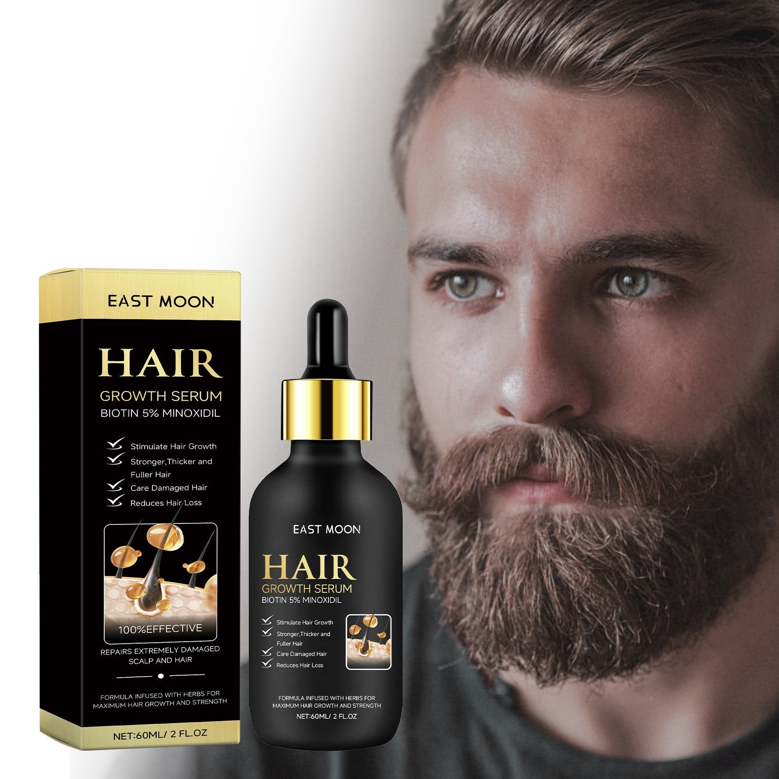Men’s Facial Hair Conditioner for Nourishing Beard Care