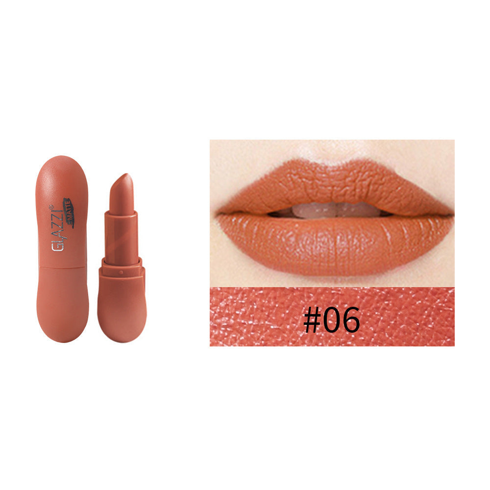 12-Color Matte Lipstick Palette for Long-Lasting Waterproof Makeup