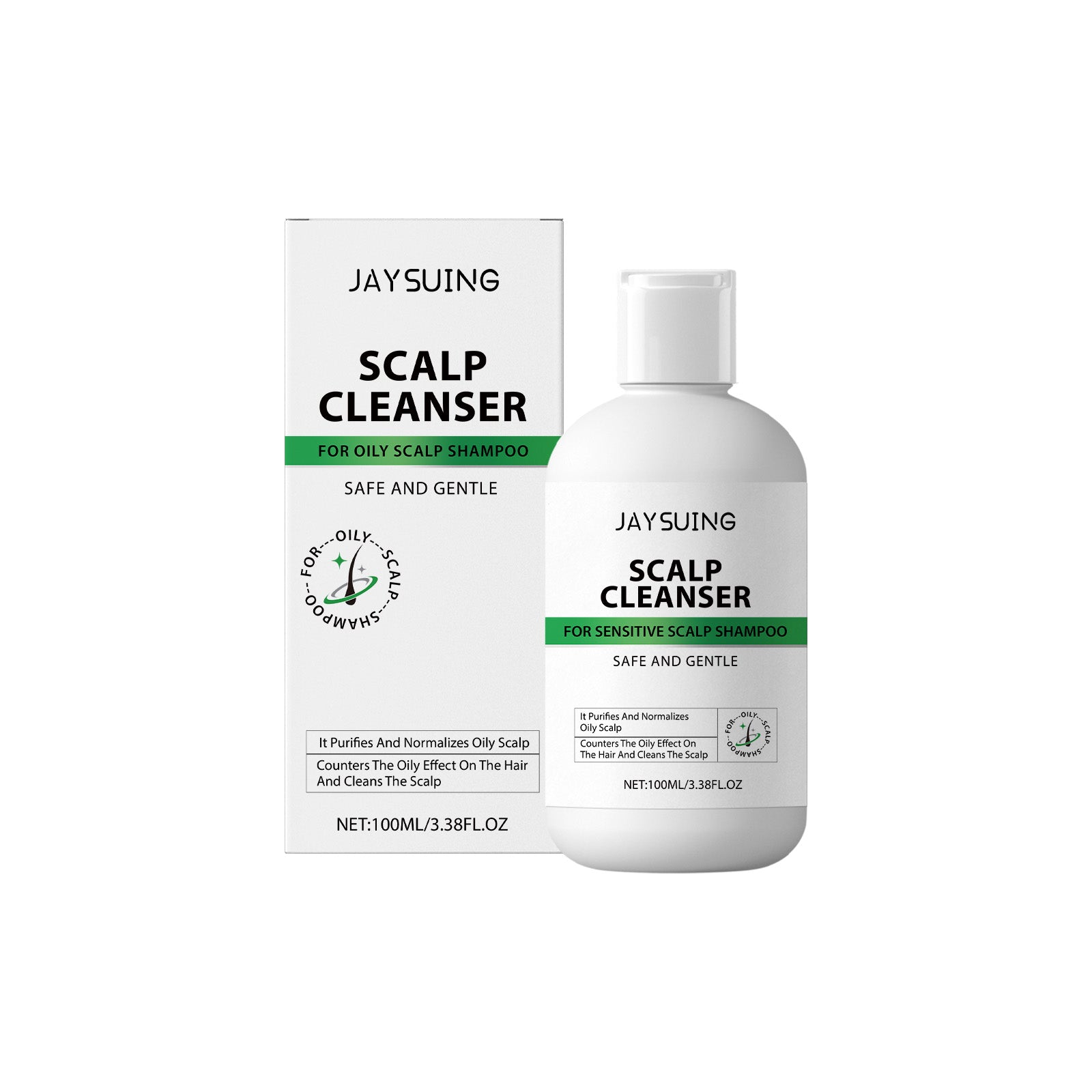 Oil Control Shampoo for Oily Scalp Hair Care Balance
