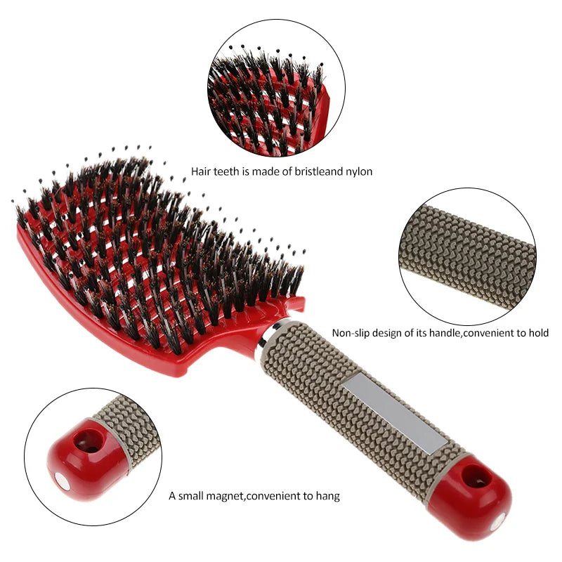 Detangling Hair Brush for Wet and Dry Professional Use